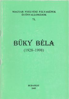 Bolla Kálmán - Büky Béla (1928-1998) [antikvár]