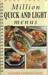Kerstin Wachtmeister - More Than A Million Quick and Light Menus [antikvár]