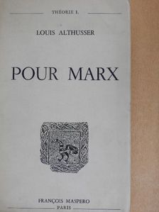 Louis Althusser - Pour Marx [antikvár]