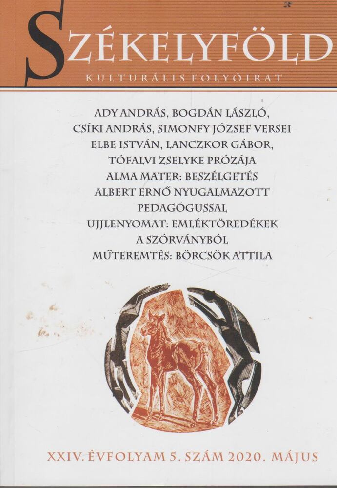 Borsodi L. László - Székelyföld XXIV. évfolyam 5. szám 2020. május [antikvár]