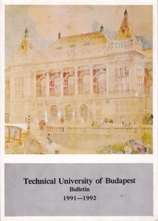 Technical University of Budapest Bulletin 1991-1992 [antikvár]
