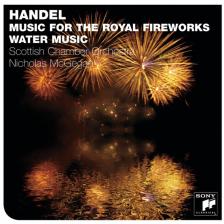 Handel - MUSIC FOR THE ROYAL FIREWORKS - WATER MUSIC CD MCGEGAN