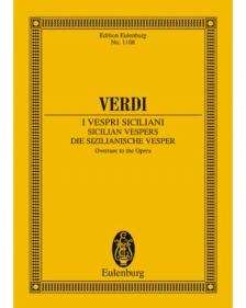 Verdi - I VESPRI SICILIANI. OVERTURE TO THE OPERA, KISPARTITÚRA
