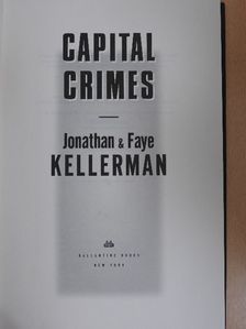 Faye Kellerman - Capital Crimes [antikvár]