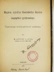 Marton Lajos - Magnus Aurelis Cassiodorius Senator isagogikai gyűjteménye [antikvár]