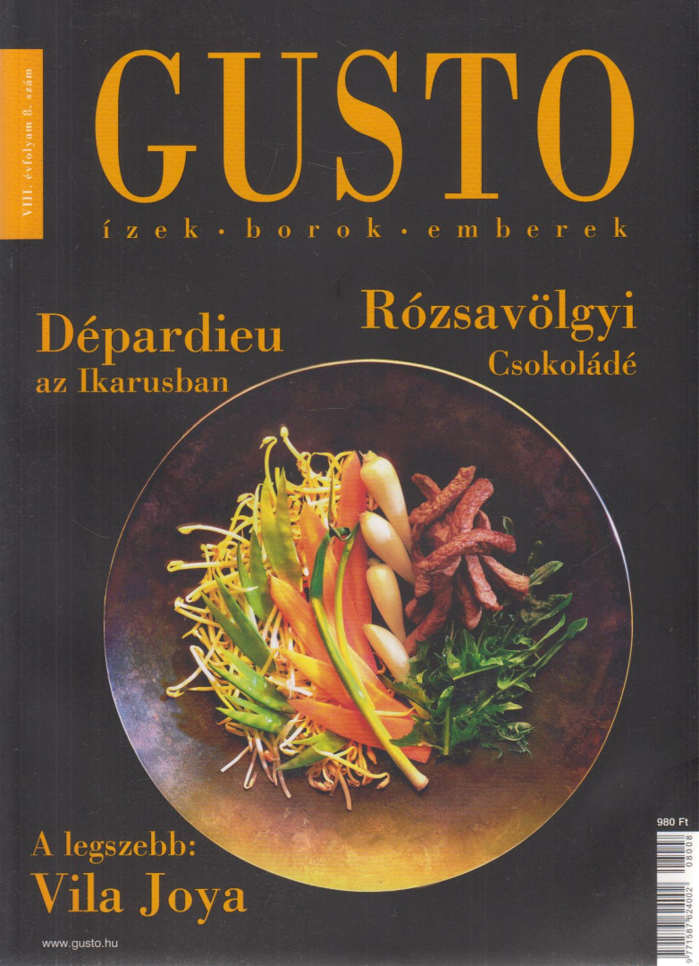 Gusto 2008/8. [antikvár]