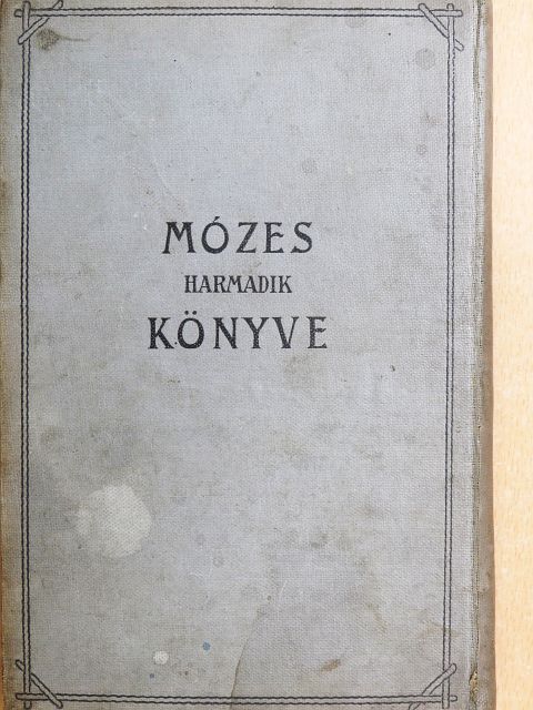 Mózes III. könyve [antikvár]