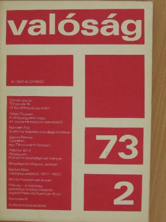 Daniel Stokols - Valóság 1973. február [antikvár]