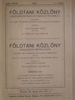 Földtani Közlöny 1942. január-március [antikvár]