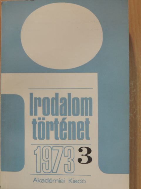 Barta András - Irodalomtörténet 1973/3. [antikvár]