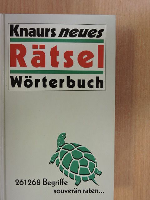 Knaurs neues Raetsel Wörterbuch [antikvár]
