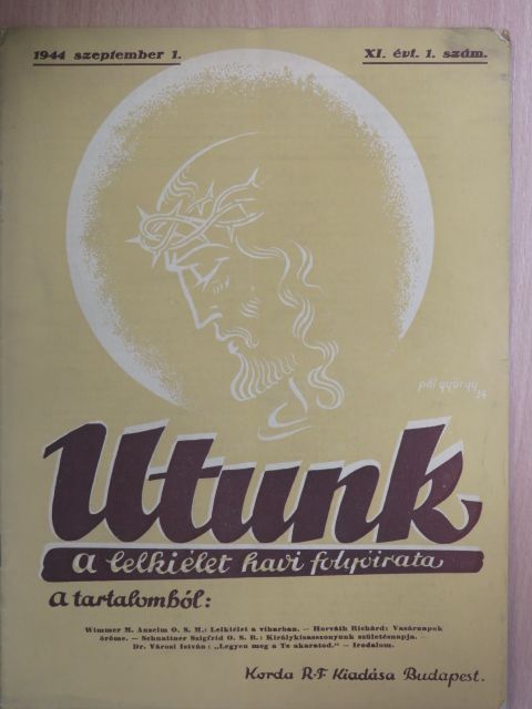 Dr. Városi István - Utunk 1944. szeptember 1. [antikvár]