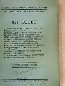 Dr. Almási Lajos - A Mérnöki Továbbképző Intézet kiadványai XII. [antikvár]