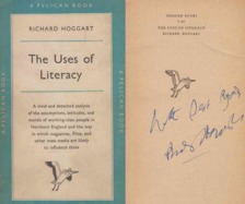 Richard Hoggart - The Uses of Literacy (dedikált) [antikvár]