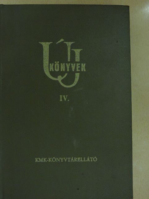 Új könyvek 1981. IV. (töredék) [antikvár]