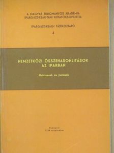 Nemzetközi összehasonlítások az iparban [antikvár]