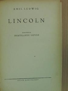 Emil Ludwig - Lincoln [antikvár]