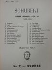Franz Schubert - Lieder (songs), Vol. IV [antikvár]
