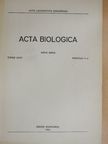 Acta Biologica Tomus XXIX. Fasciculi 1-4. [antikvár]