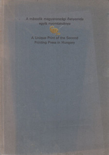 Laudivius Zacchia, Soltész Zoltánné - Vita beati Hieronymi 1478/1479 - A második magyarországi ősnyomda egyik nyomtatványa [antikvár]