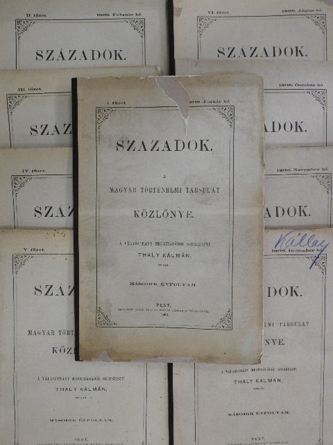 Ipolyi Arnold - Századok 1868. január-december [antikvár]