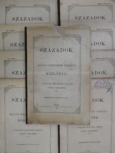 Ipolyi Arnold - Századok 1868. január-december [antikvár]