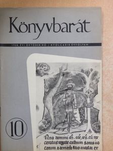 Armand Lanoux - Könyvbarát 1958. október [antikvár]
