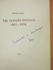 Susits Imre - Egy nyomda története (dedikált példány) [antikvár]
