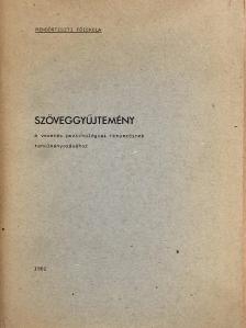 Papp Ágoston - Szöveggyűjtemény a vezetés pszichológiai tényezőinek tanulmányozásához [antikvár]