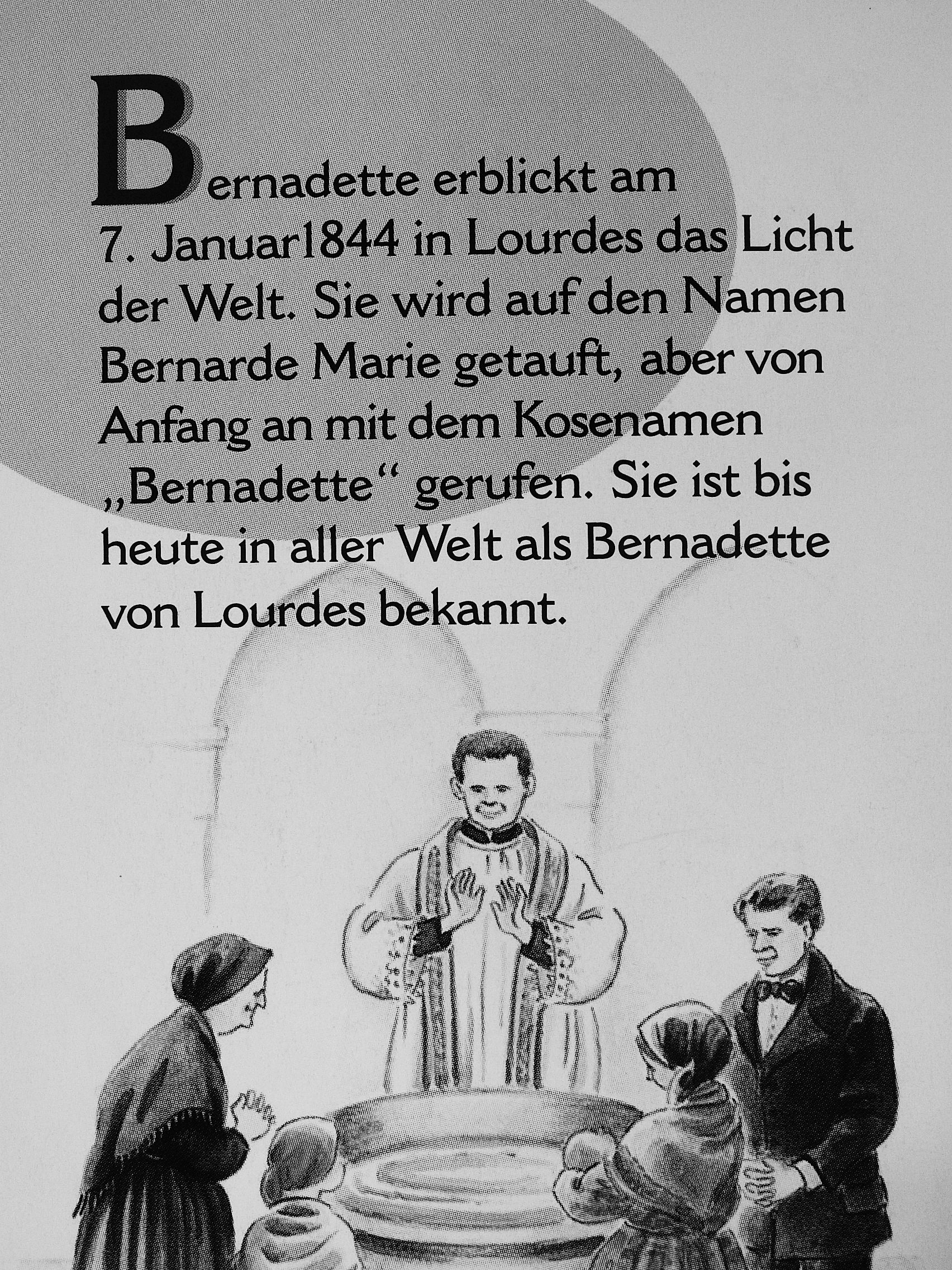 Marie-Thérése Fischer - Der Heiligen Bernadette von Lourdes [antikvár]