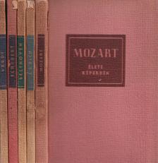 RICHARD PETZOLDT - Mozart élete képekben / J. S. Bach élete képekben / Beethoven élete képekben / Schubert élete képekben / Verdi élete képekben [antikvár]