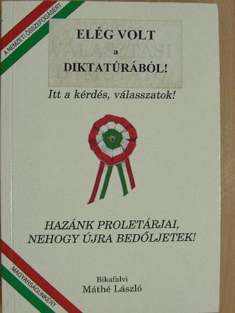 Bikafalvi Máthé László - 2002-es választási útmutató - felülmatricázva [antikvár]