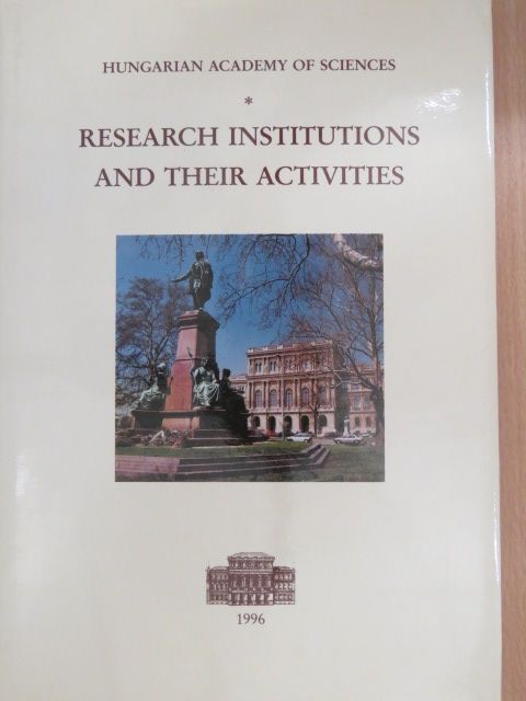 Research institutions and their activities [antikvár]