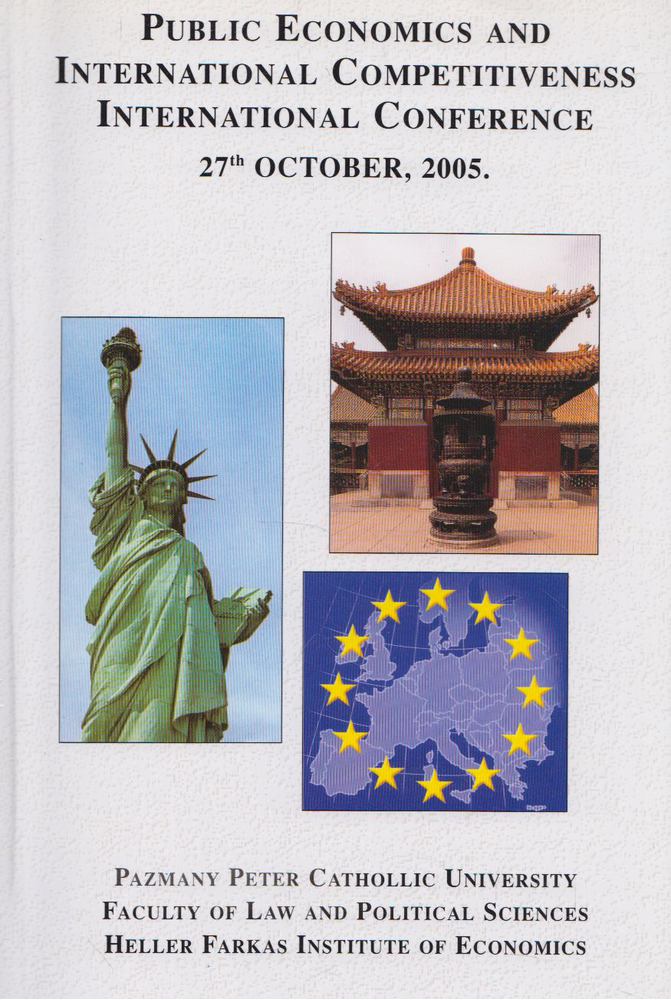 Botos Katalin - Public Economics And International Competitiveness International Conference [antikvár]