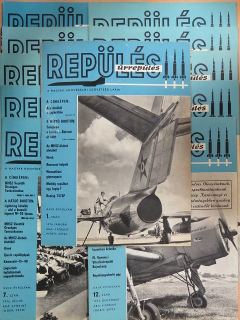 Endresz István - Repülés-űrrepülés 1976. (nem teljes évfolyam) [antikvár]