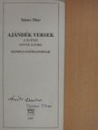 Takács Tibor - Ajándék versek (dedikált példány) [antikvár]