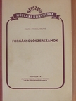Hans Finkelnburg - Forgácsolószerszámok [antikvár]