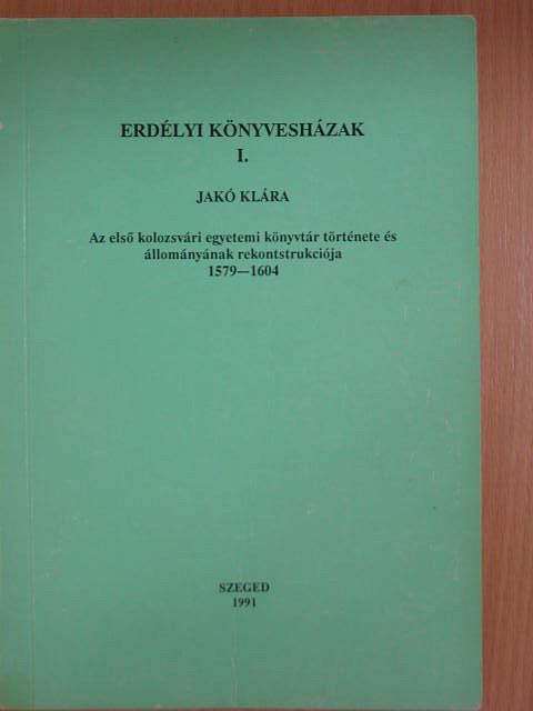 Erdélyi könyvesházak I. [antikvár]