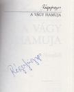 Réger Frigyes - A vágy hamuja (aláírt) [antikvár]