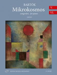 Bartók Béla - MIKROKOSMOS - ZONGORÁRA V-VI - URTEXT