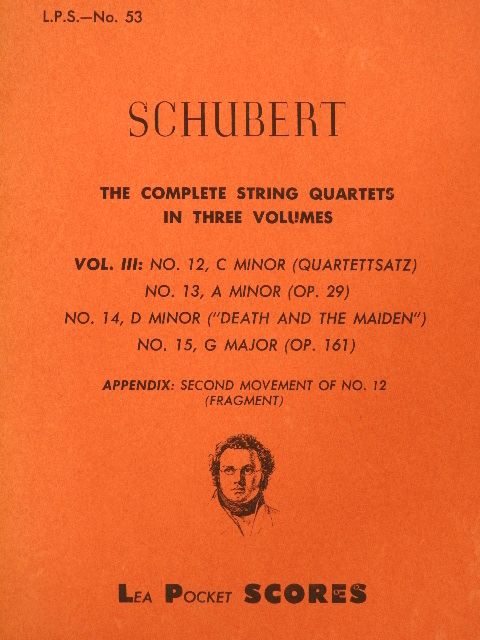 Franz Schubert - The Complete String Quartets III. [antikvár]