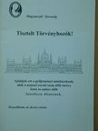 Tisztelt Törvényhozók! [antikvár]