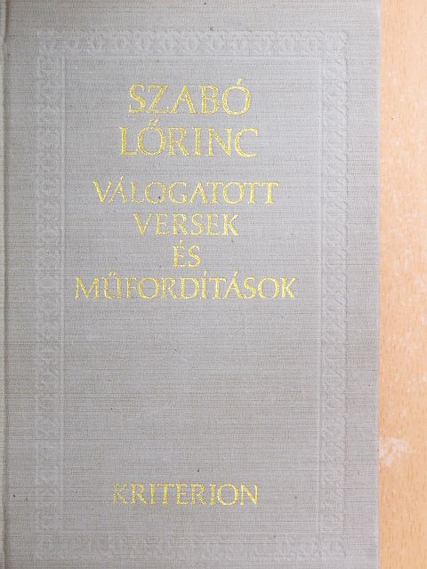 Adam Mickiewicz - Válogatott versek és műfordítások [antikvár]