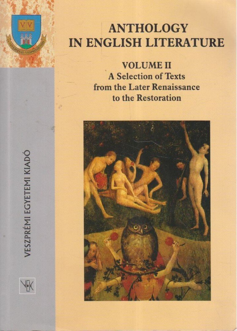 Bús Éva (szerk.), Rednik Zsuzsanna - Anthology in English Literature Volume II. [antikvár]
