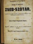 Fogarasi János - Legujabb és legteljesb német és magyar zseb-szótár [antikvár]