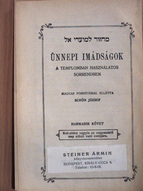 Ünnepi imádságok III. [antikvár]