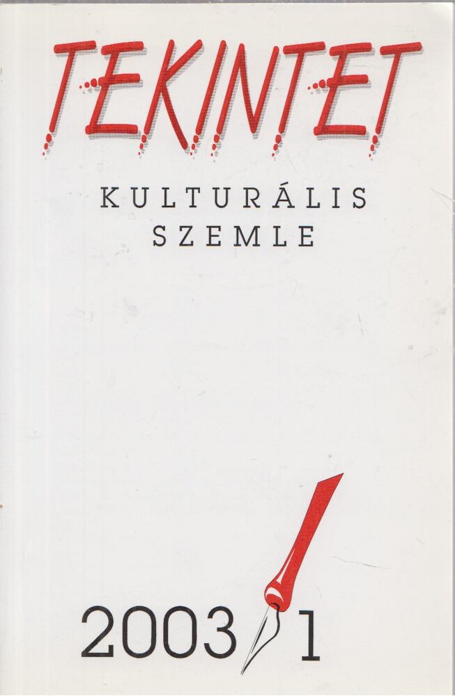 Tekintet 2003/1 [antikvár]
