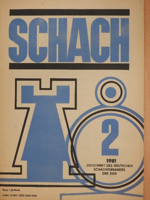 Dieter Wales - Schach Februar 1981 [antikvár]