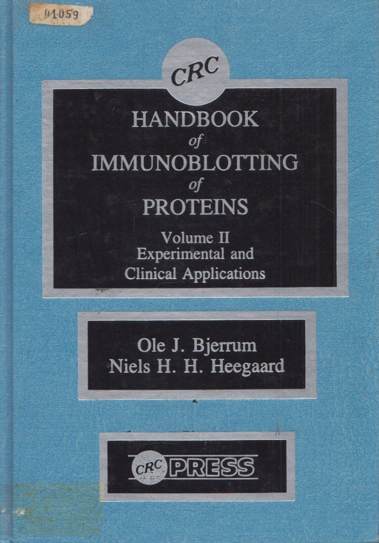 Ole J. Bjerrum, Niels H. H. Heegaard - CRC Handbook Of Immunoblotting Of Proteins - Volume II. [antikvár]