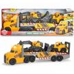 Dickie: Volvo munkagép szállító Mack kamion - 70 cm
